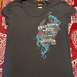 Harley-Davidson Women's Grey Graphic Tee